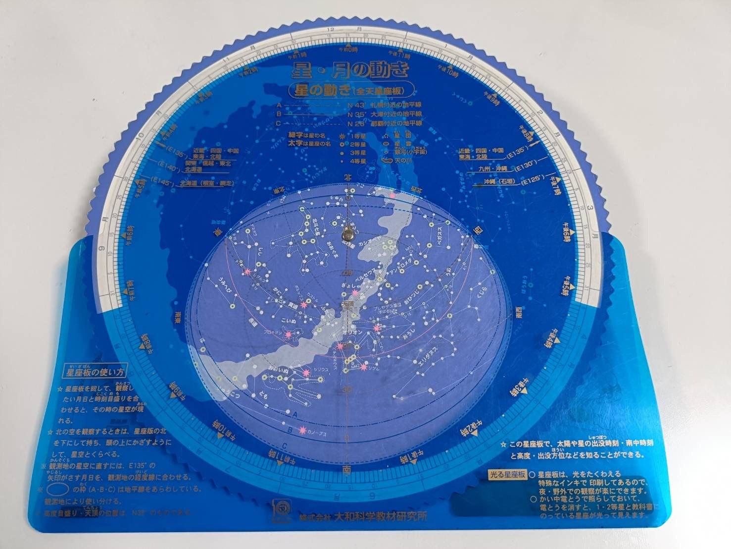 星を見る