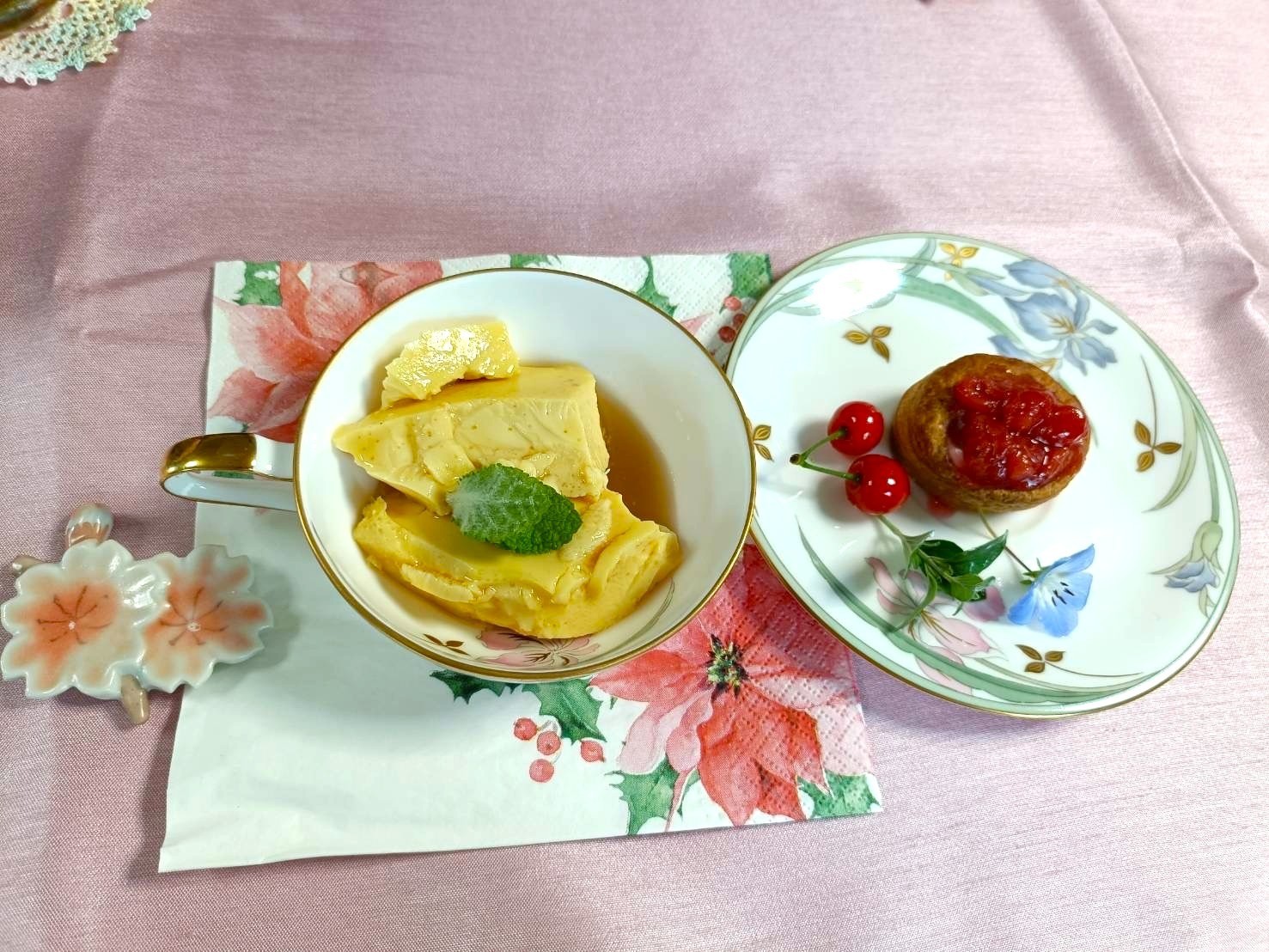赤いサクランボ