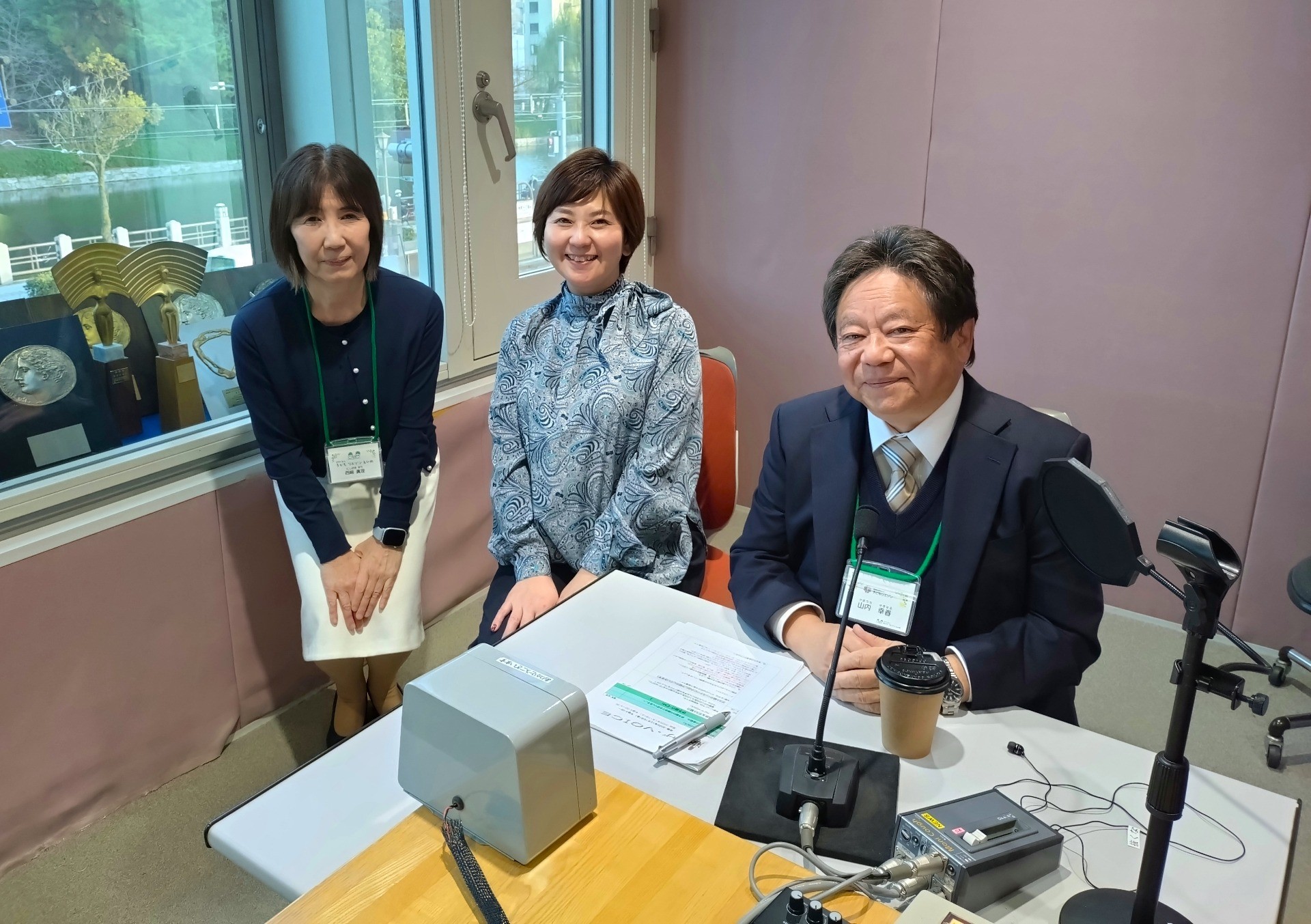 南海放送ラジオ『ザ・VOICE』でお話させていただきました📻